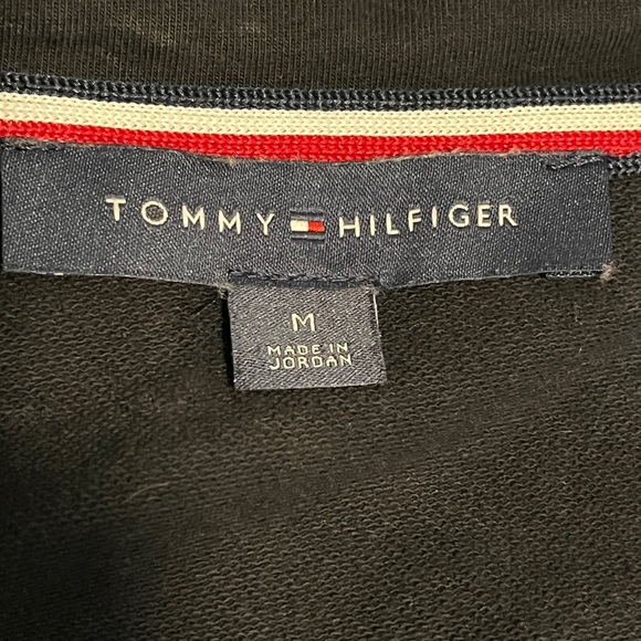 Tommy Hilfiger Women's Military Band Jacket Cardigan Black Medium - Picture 8 of 10